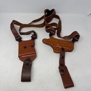 Galco Gunleather Miami Classic Tan Leather Shoulder Holster E119 WC 212 Right